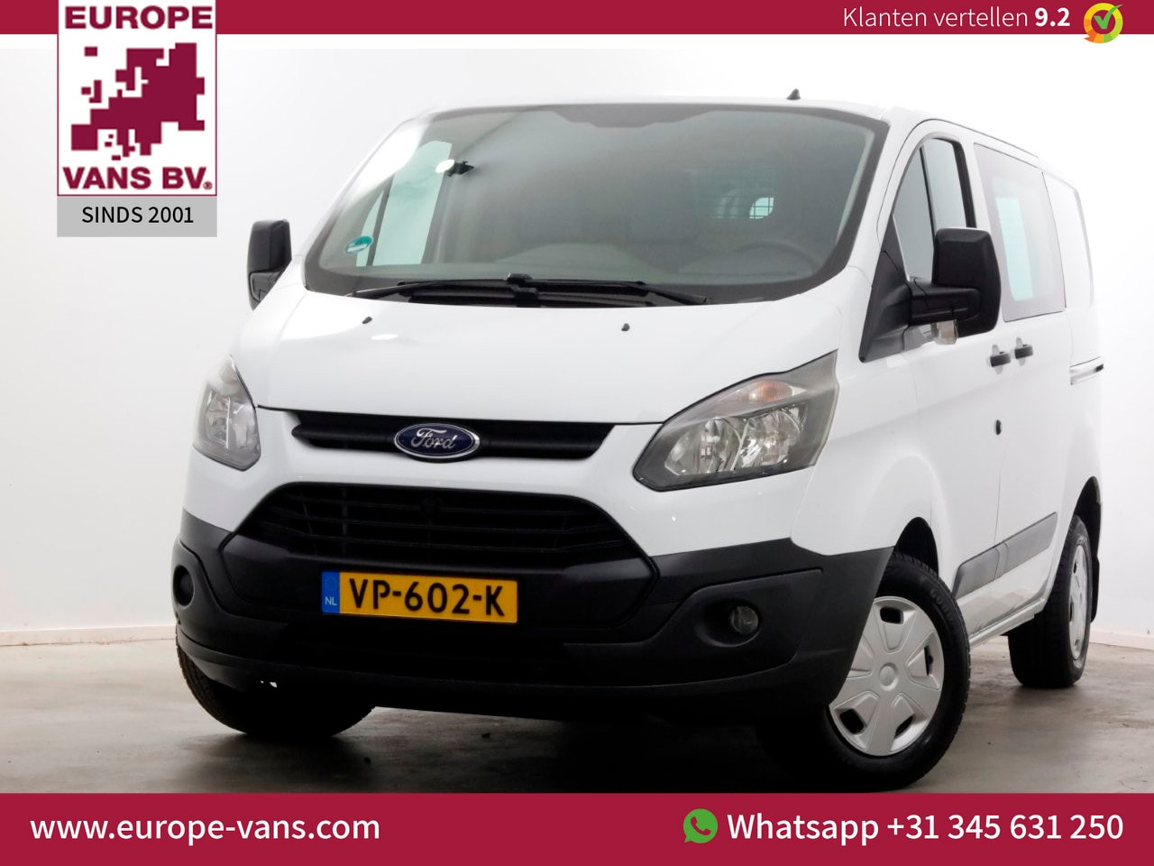 Ford Transit Custom - 2.2 TDCI L1H1 Airco/2x Schuifdeur/Achterklep 08-2015 - AutoWereld.nl