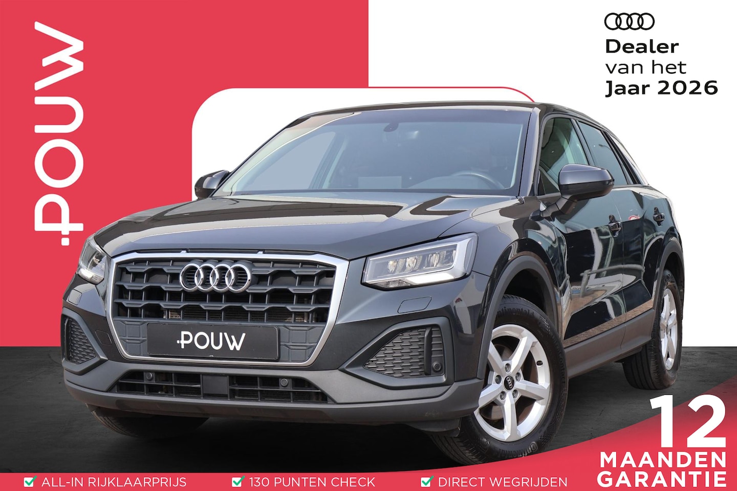Audi Q2 - 35 TFSI 150pk S-tronic Pro Line | Adaptive Cruise | Camera | PDC | Carplay | Keyless - AutoWereld.nl