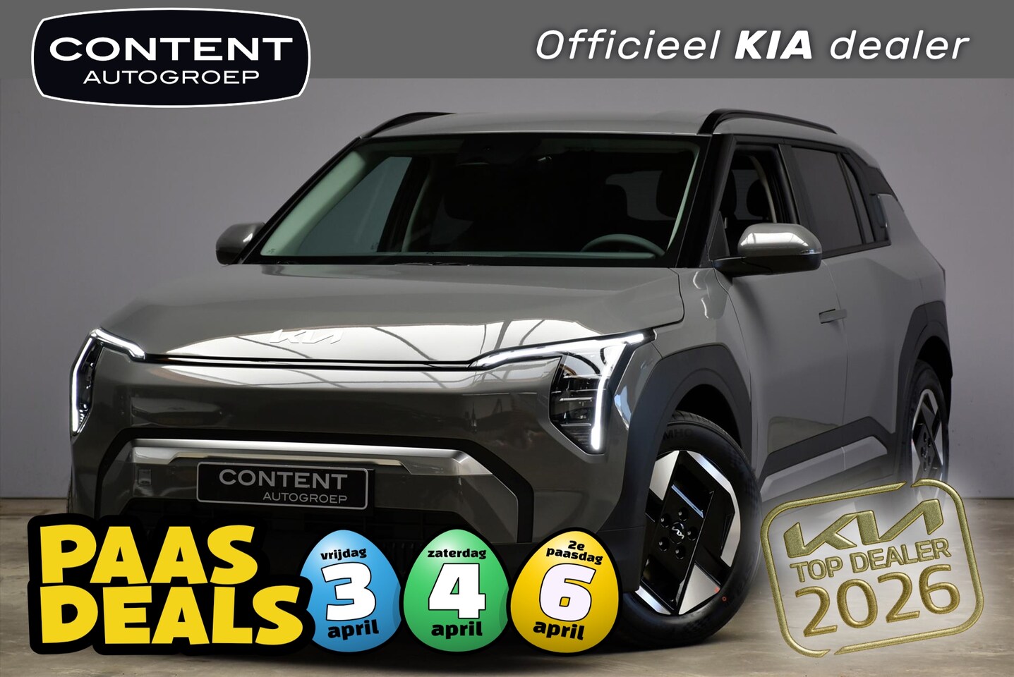 Kia EV3 - 58,3 kWh 204pk Plus NIEUW - SNEL LEVERBAAR - AutoWereld.nl