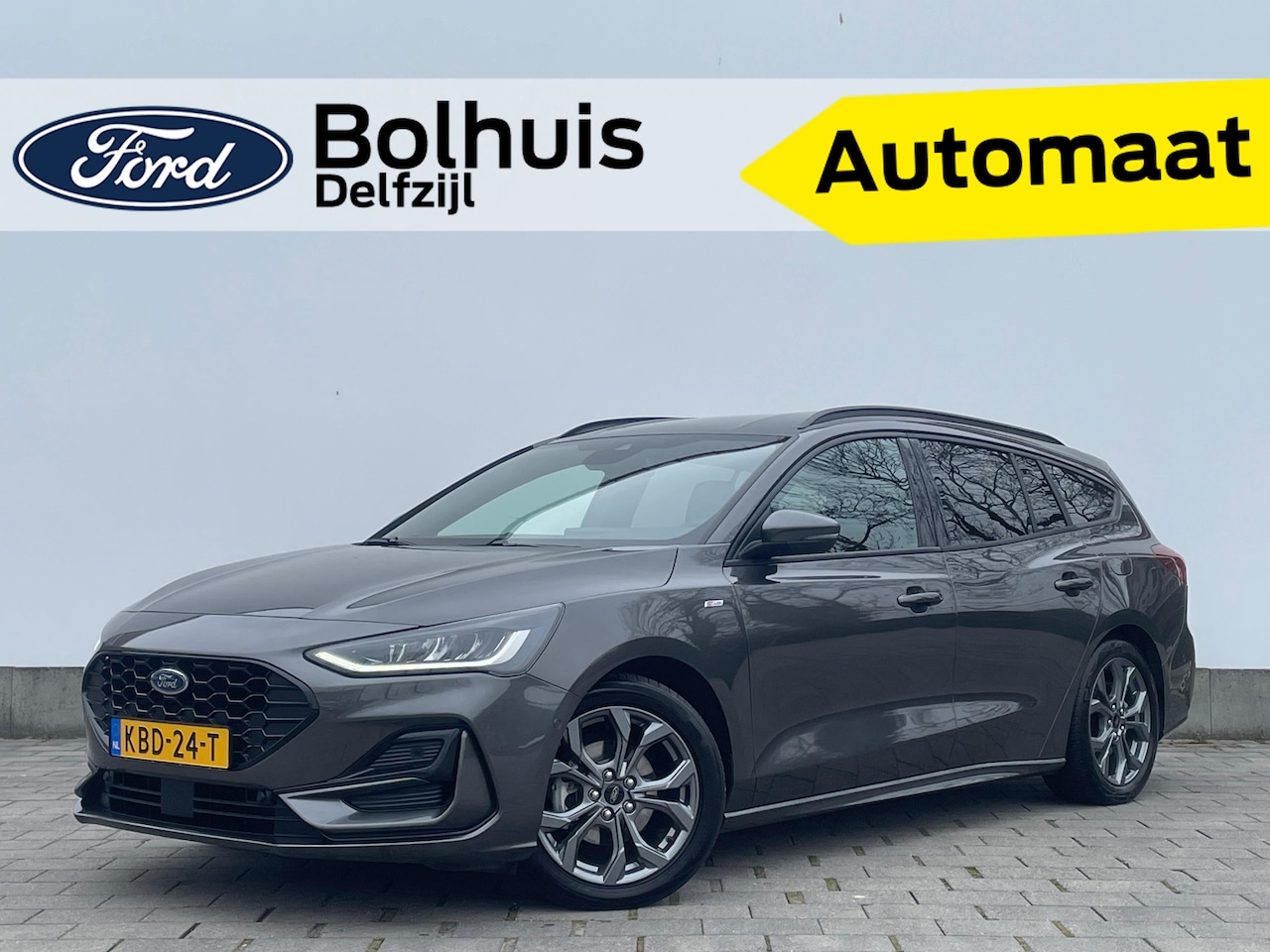 Ford Focus Wagon - Ecoboost Hybrid 155 pk ST-line | Winter Pack | LED | Camera | Adapt. Cruise | Apple Carpla - AutoWereld.nl