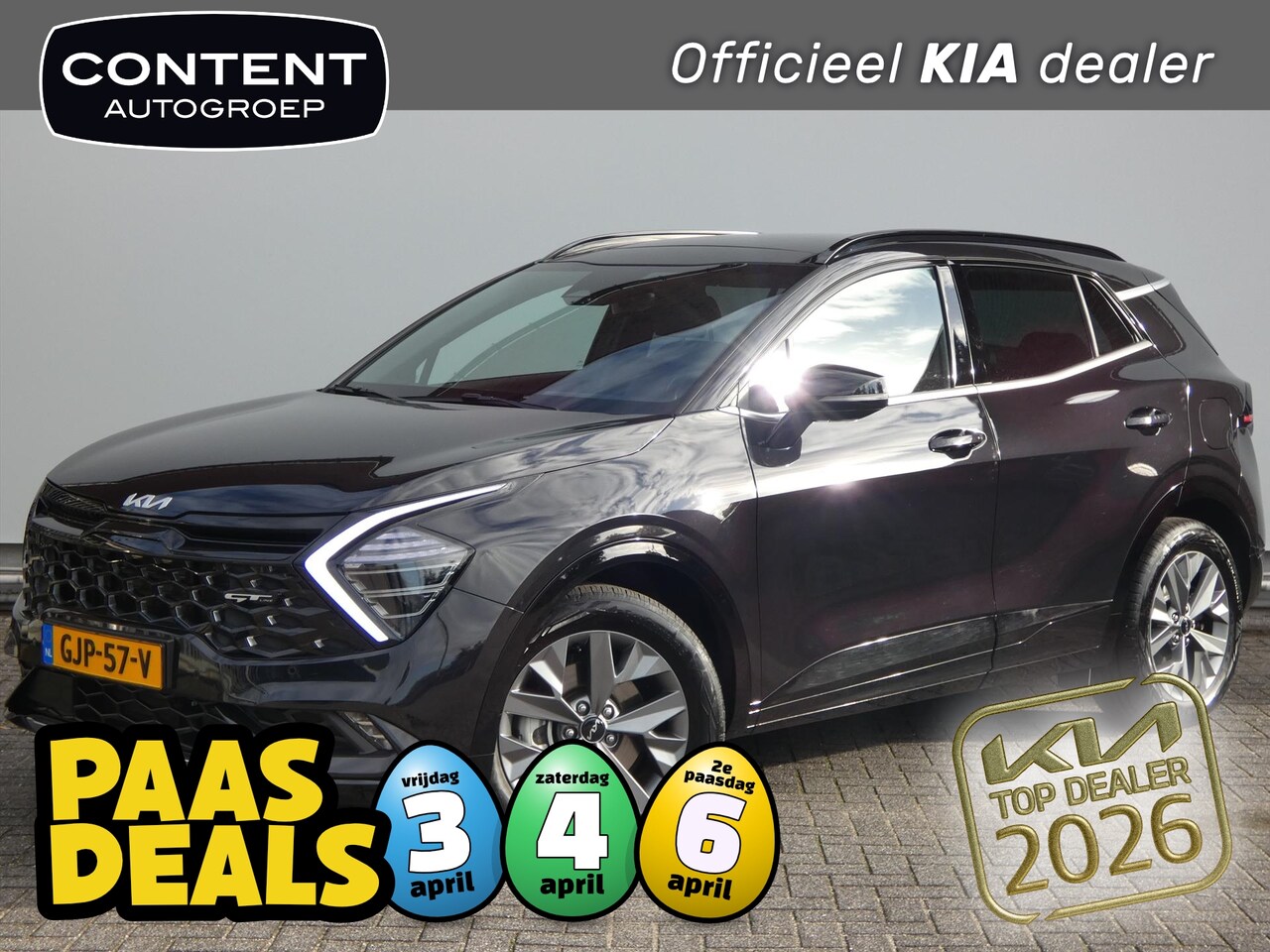 Kia Sportage - 1.6 T-GDi 230pk Hybrid AT6 GT-Line | Schuif/Kanteldak | Apple Carplay/Android Auto - AutoWereld.nl