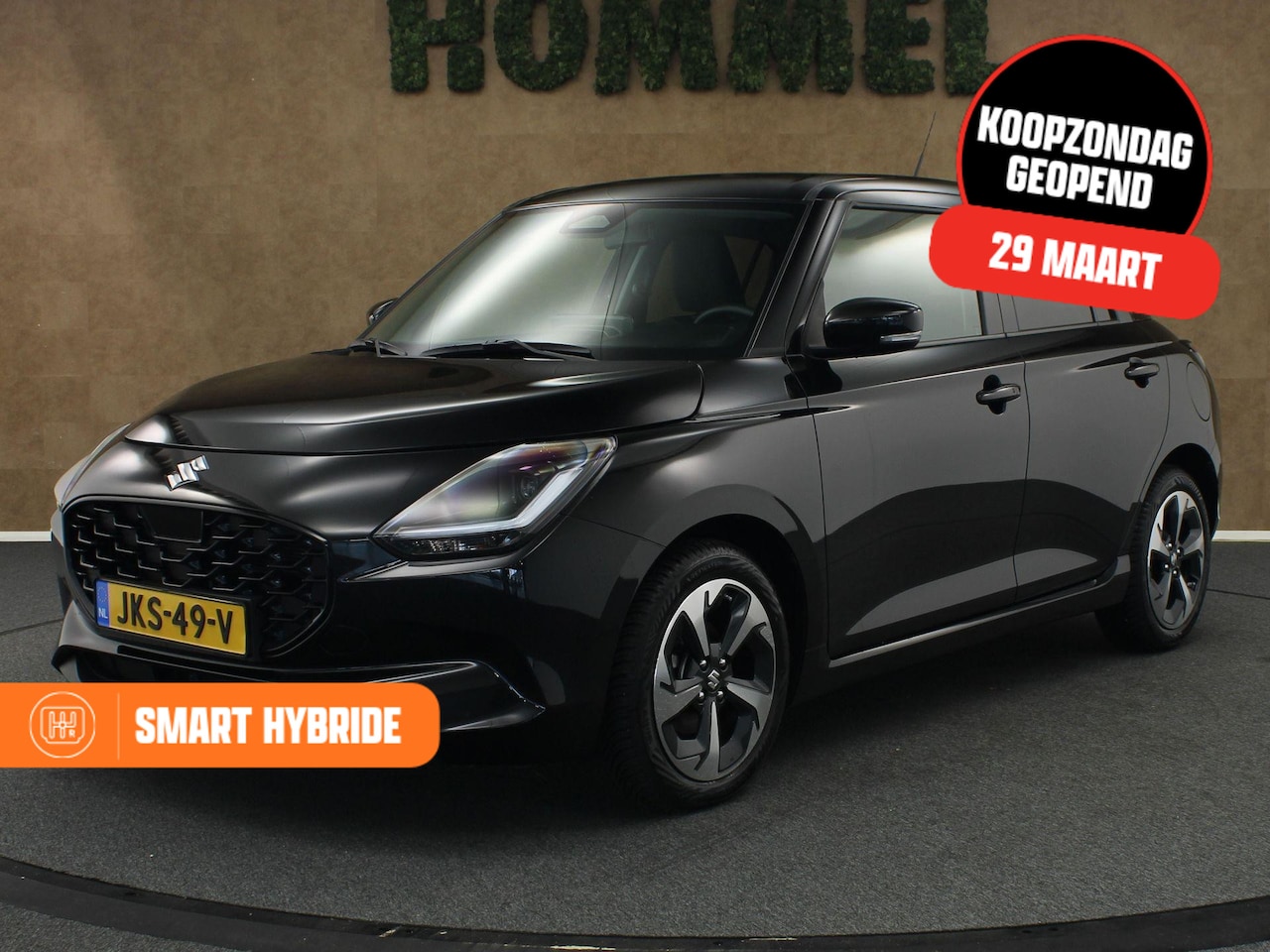 Suzuki Swift - 1.2 Style Smart Hybrid - CLIMATE CONTROL - NAVIGATIE - PARKEERSENSOREN ACHTER - APPLE CAR - AutoWereld.nl