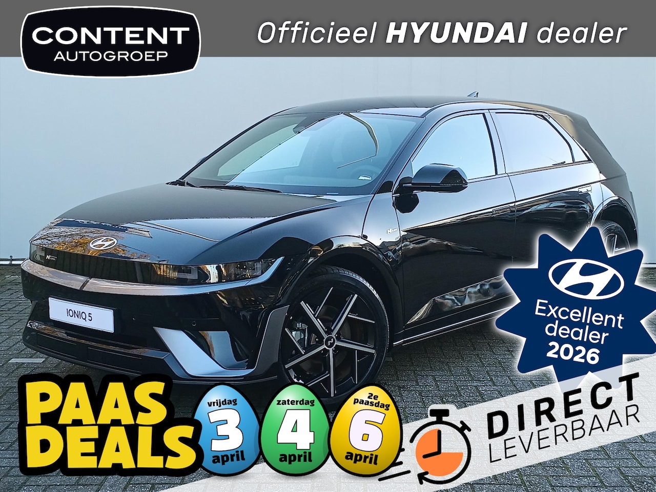 Hyundai IONIQ 5 - 84 kWh 229pk RWD N Line Business Inruilvoordeel - AutoWereld.nl