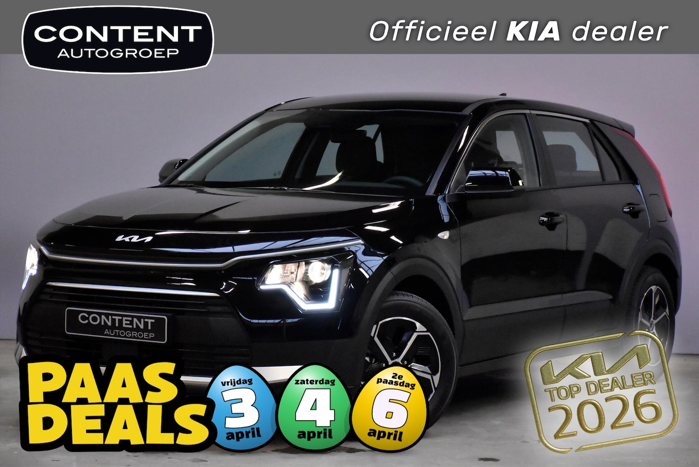 Kia Niro - 1.6 GDi Hybrid 138pk DCT6 ComfortLine MY26 NIEUW - SNEL LEVERBAAR - AutoWereld.nl