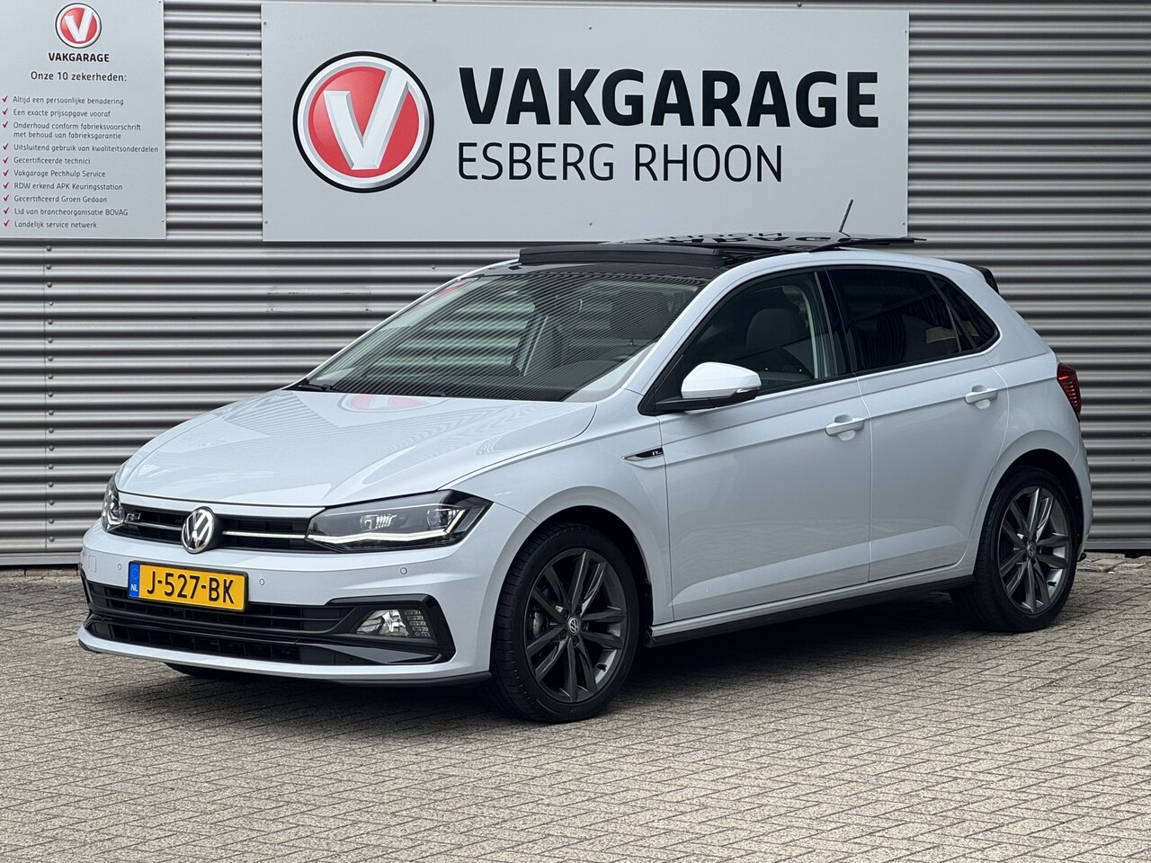 Volkswagen Polo - 1.0 TSI R-LINE SCHUIFDAK,LED,CAMERA - AutoWereld.nl