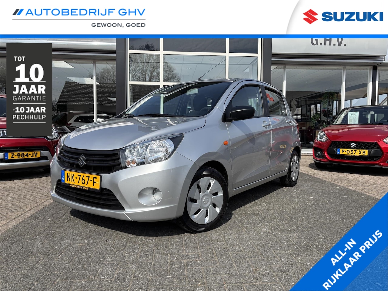 Suzuki Celerio - 1.0 68PK Start/Stop Comfort | Airco | All season banden | - AutoWereld.nl