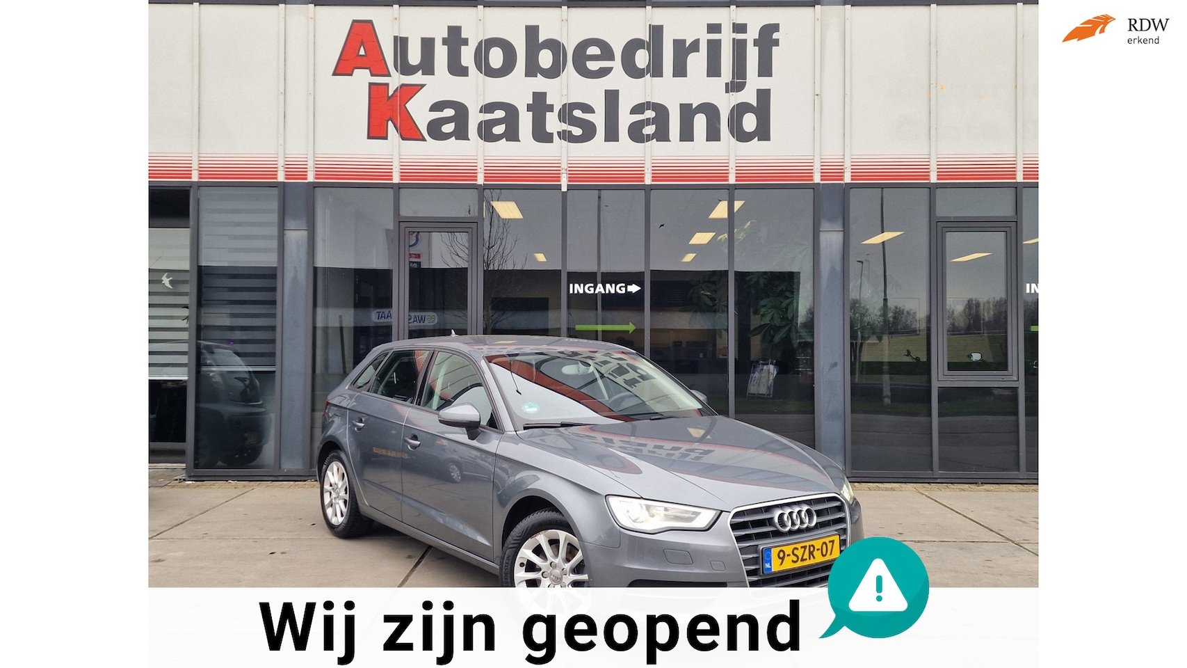 Audi A3 Sportback - 1.4 TFSI Attraction Pro Line plus - Navi - Clima - Xenon - 2014 - AutoWereld.nl