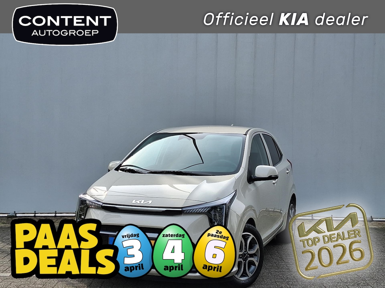 Kia Picanto - 1.0 DPI ExecutiveLine 1.0 DPi 63pk ExecutiveLine - AutoWereld.nl