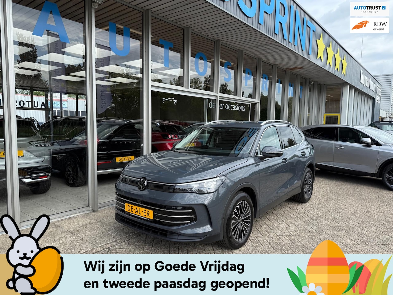 Volkswagen Tiguan - 1.5 eTSI ELEGANCE 150PK / NAVIGATIE / ELEKTRISCHE ACHTERKLEP - AutoWereld.nl