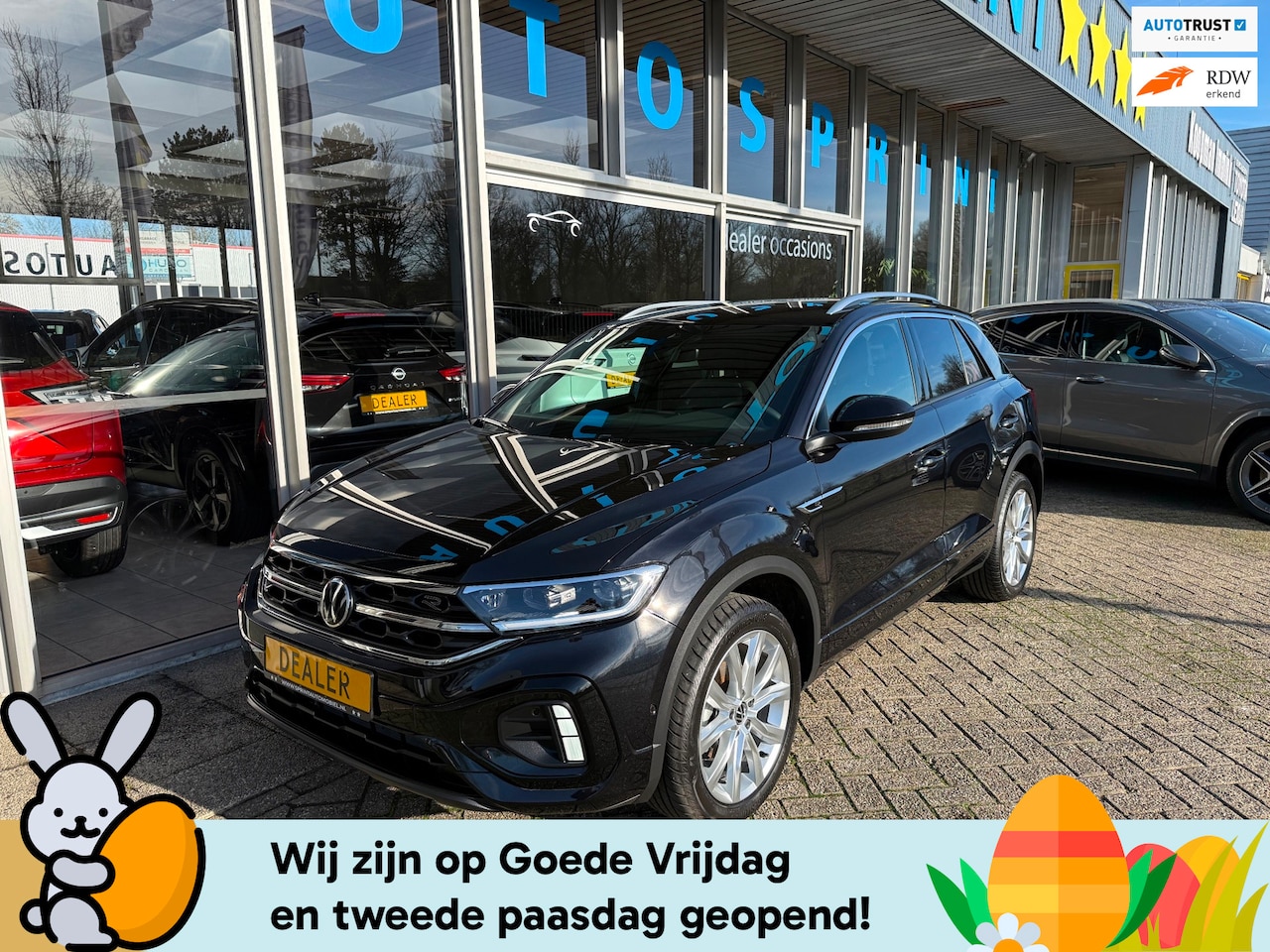 Volkswagen T-Roc - 1.5 TSI R-Line Edition 150PK / LED KOPLAMPEN / ACHTERUITRIJCAMERA / CARPLAY - AutoWereld.nl