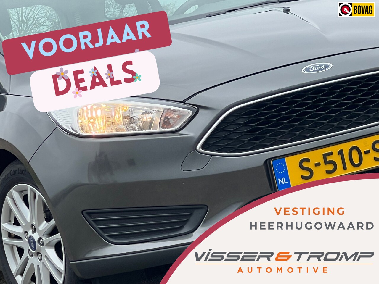 Ford Focus Wagon - 1.0 Titanium - Magnetic Grey - Winterpakket/Quickclear/Sync - AutoWereld.nl