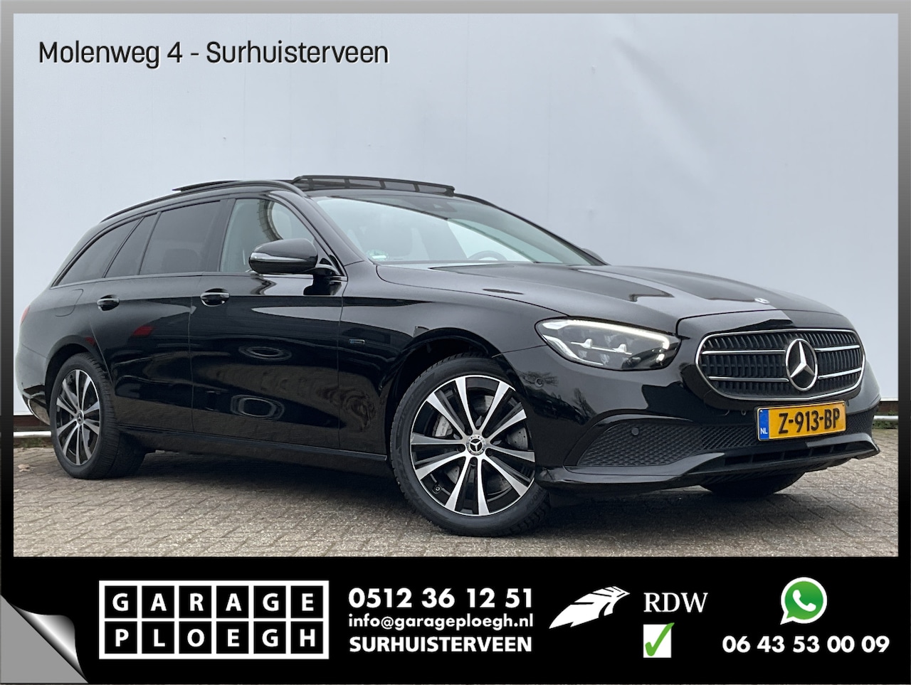 Mercedes-Benz E-klasse Estate - 300 DE Avantgarde Pano Elek.Trekhaak Stoelverw+Ventilatie Massage Memory VOL! - AutoWereld.nl