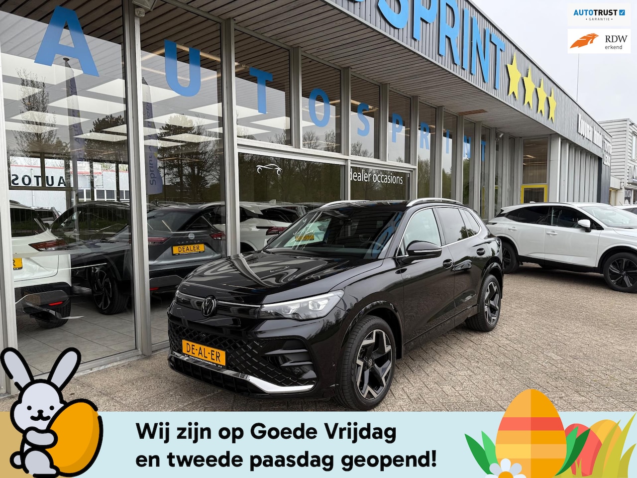 Volkswagen Tiguan - 1.5 eTSI R-Line Edition 150PK / TREKHAAK / EIEKTRISCHE ACHTERKLEP - AutoWereld.nl