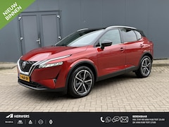 Nissan Qashqai - 1.3 MHEV Tekna / Panoramadak / Trekhaak / HUD / Dealer Onderhouden / Navigatie / 360 Camer