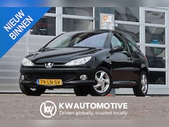 Peugeot 206 - 1.6-16V XS Premium LEDER/ LAGE KM/ CLIMA/ NWE APK/ 1E EIG/ ETC