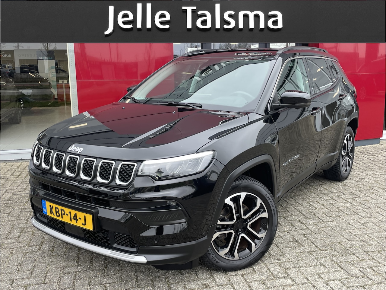 Jeep Compass - 1.5T e-Hybrid Limited | Stoel/stuurwiel verwarming | 360 Camera - AutoWereld.nl
