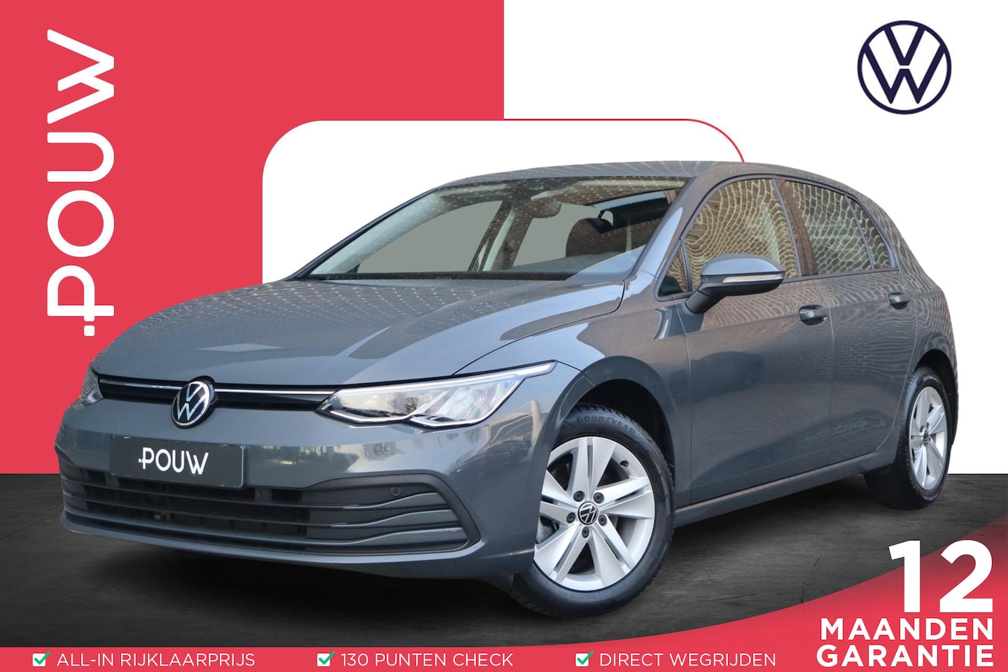 Volkswagen Golf - 1.0 TSI 110pk Life | Navigatie | All Season Banden | Active Infodisplay - AutoWereld.nl