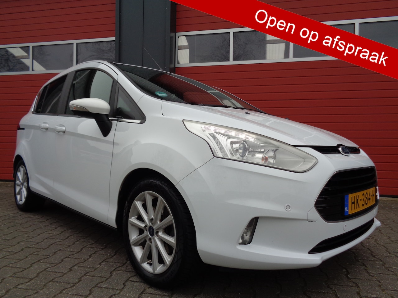 Ford B-Max - 1.0 EcoBoost Titanium 101PK Clima Cruise LMV Trekhaak NL-Auto Hoge-Zit - AutoWereld.nl