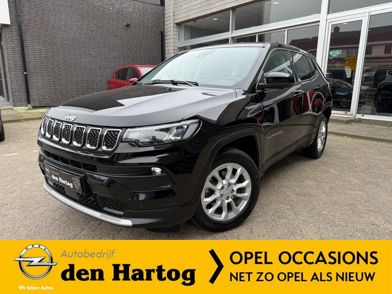 Jeep Compass - 1.5T e-Hybrid Altitude Key less/360 Camera/Stoel en stuurverwarming. - AutoWereld.nl
