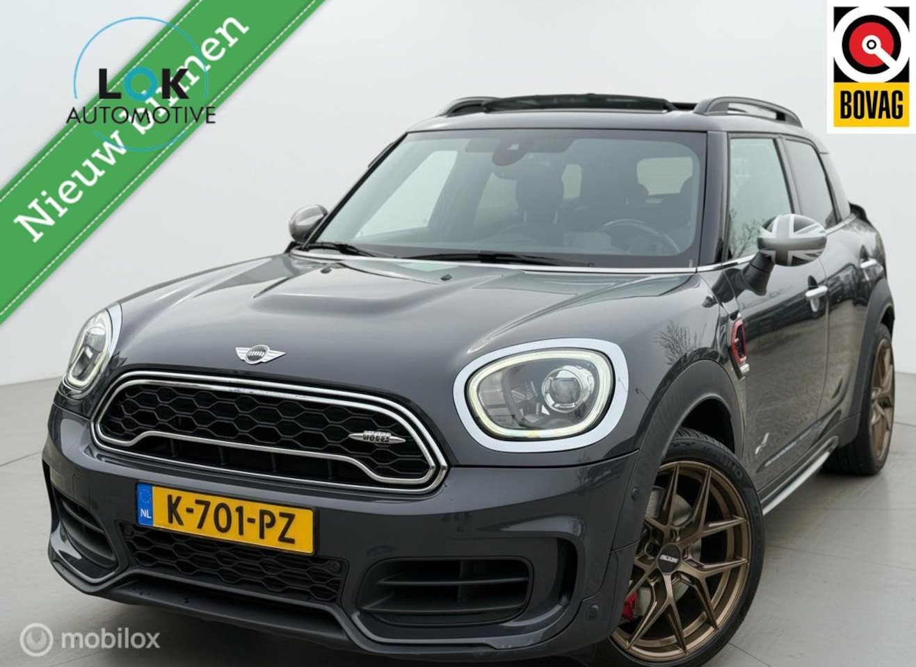 MINI Countryman - 2.0 John Cooper Works ALL4 PANO|LEDER|CAMERA| - AutoWereld.nl