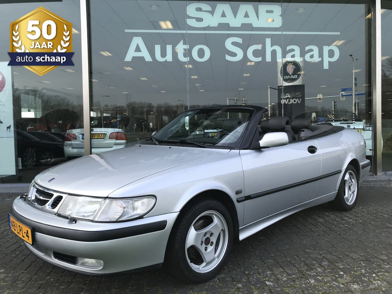 Saab 9-3 Cabrio - 2.0t SE | Rijklaar | Hout Stoelverwarming Climate control 16 inch - AutoWereld.nl