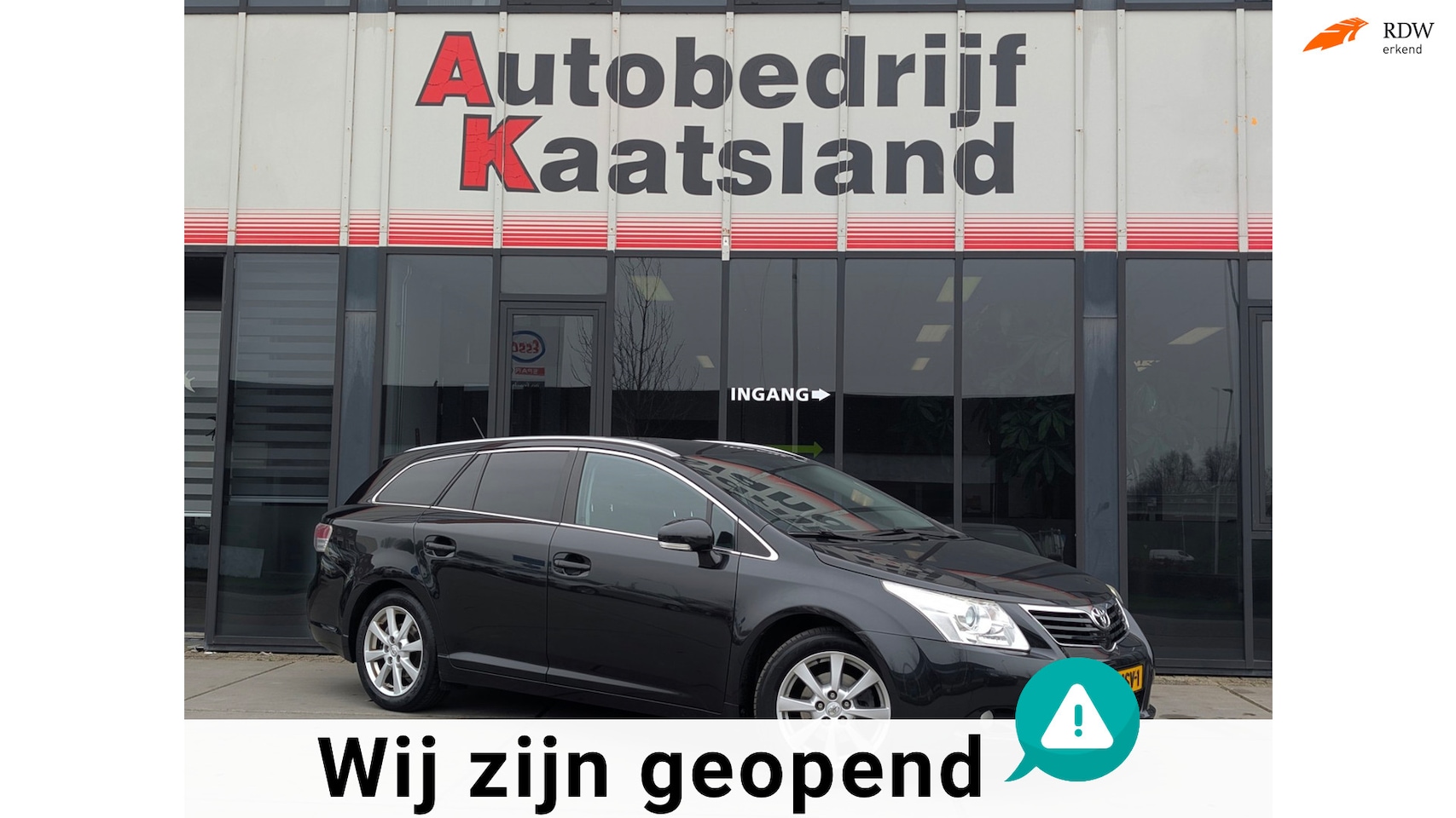 Toyota Avensis Wagon - 1.8 VVTi Panoramic - Pano - Camera - Trekhaak - Goed onderhoud - 2009 - AutoWereld.nl