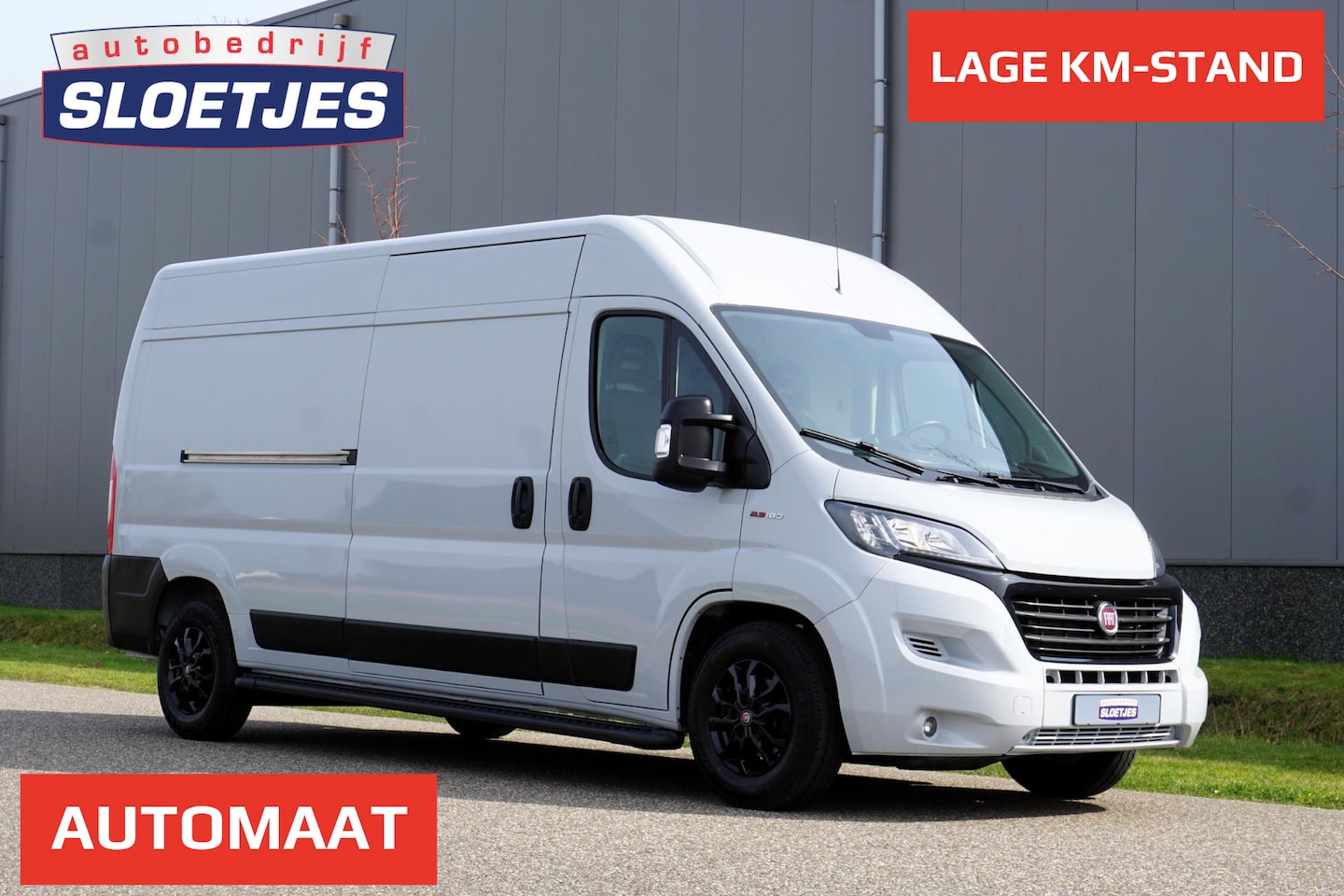 Fiat Ducato - 35 2.3 MultiJet L3H2 |GRIJS |Automaat |180 pk |3500 KG |Trekhaak |EURO6 |1e eigenaar |Camp - AutoWereld.nl
