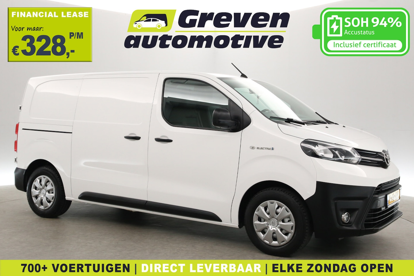 Toyota ProAce Electric Worker - Standard Range L2H1 50 kWh | SOH 94% | Snelladen | Airco | Cruise | 3-Zits | Carplay | Nav - AutoWereld.nl