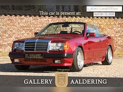 Mercedes-Benz One - CE 300 24 3.4 Cabriolet ULTRA One of 7 W124 AMG's convertibles, Finished in Almandine Red