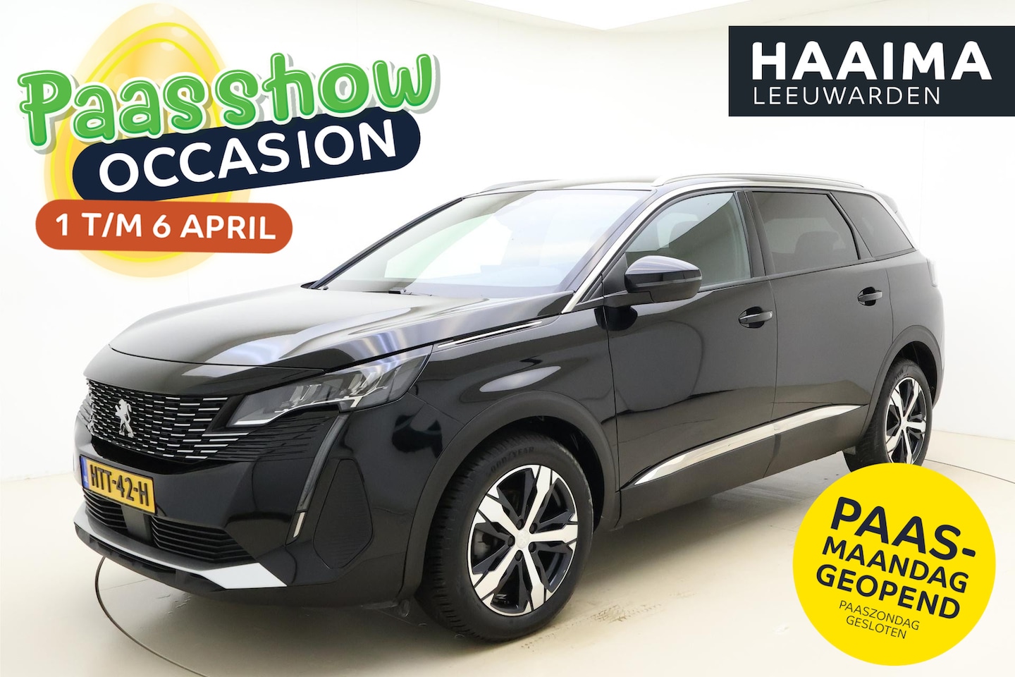 Peugeot 5008 - 1.2 PureTech Allure Pack Business AUTOMAAT | 7-Zits | Adaptief Cruise Control | Parkeer Ca - AutoWereld.nl