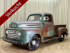 Ford F1 - USA Pick Up / Super Patina / Roestvrij / Flathead 6 / 3-Speed / 1950 / Zeer mooi