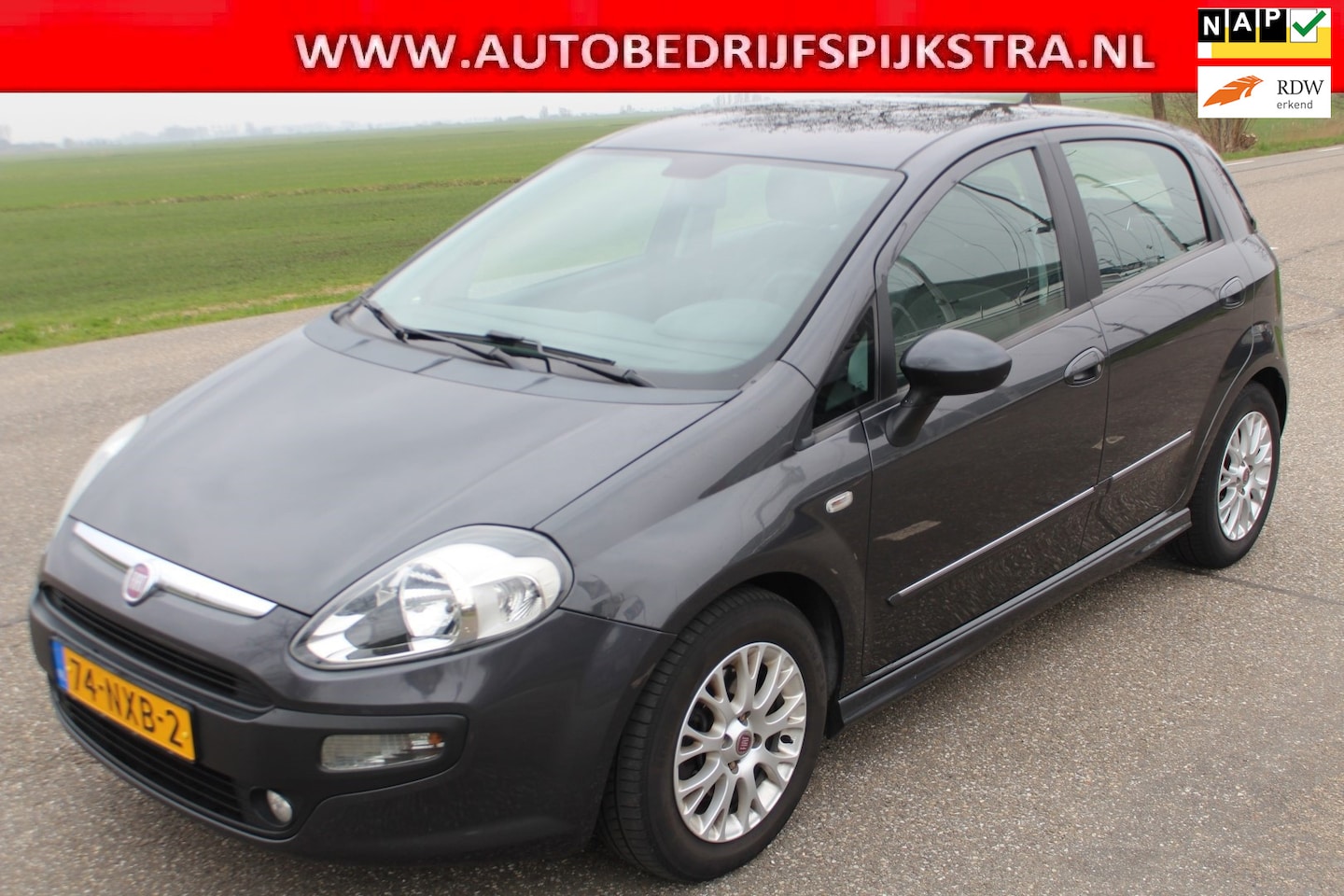 Fiat Punto Evo - 1.3 M-Jet Dynamic // 5-DRS / AIRCO // - AutoWereld.nl