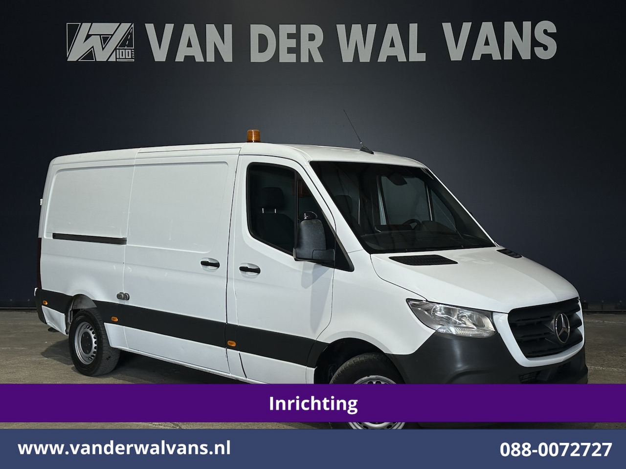 Mercedes-Benz Sprinter - 317 CDI 170pk 9G-Tronic Automaat 3500kg Trekhaak L2H1 inrichting Euro6 Airco | Camera | Om - AutoWereld.nl