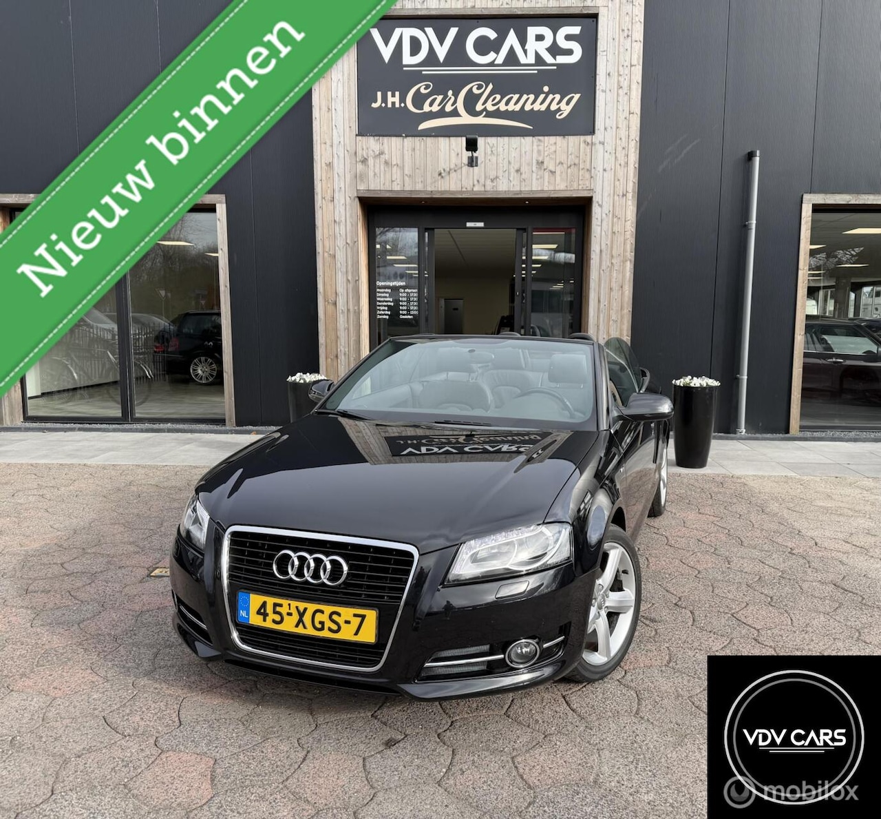 Audi A3 Cabriolet - 1.2TFSI 2x S-Line Clima Cruise Leer - AutoWereld.nl