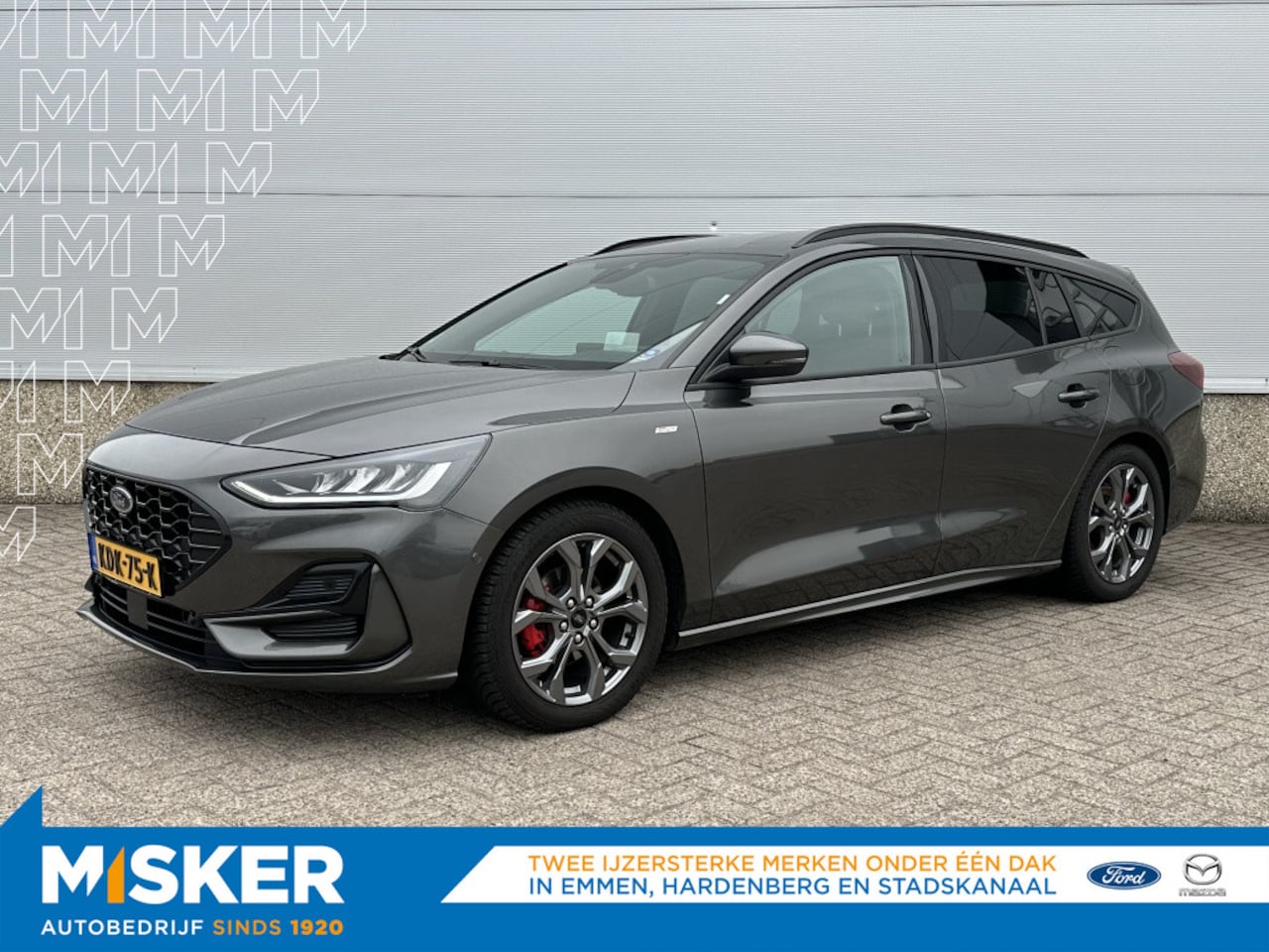 Ford Focus Wagon - 1.0 EBH ST Line X DRIVERPACK! WINTERPACK! B&O! HEAD-UP! - AutoWereld.nl