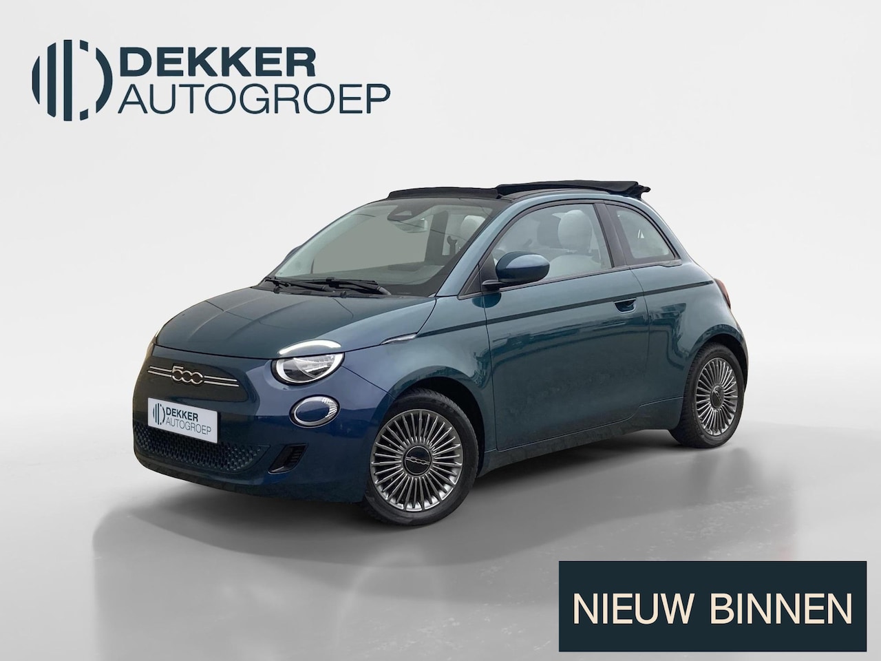 Fiat 500 C - Icon 24 kWh 95 pk automaat Elektrisch vouwdak - Navigatie - Bluetooth - Cruise Control - S - AutoWereld.nl