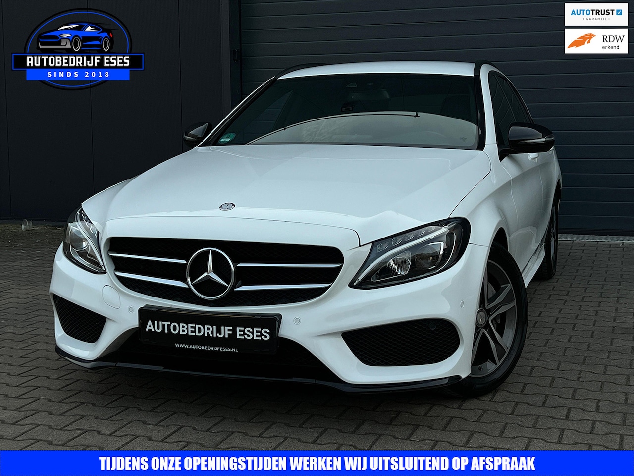 Mercedes-Benz C-klasse Estate - C180 AMG |LEDER|STOELVW|MEMORY - AutoWereld.nl