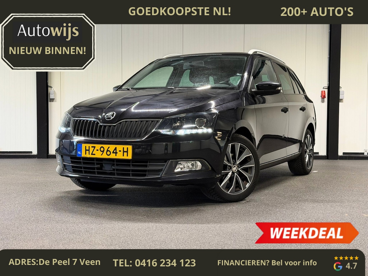 Skoda Fabia Combi - 1.2 TSI Edition|XENON|TREKHAAK|NL AUTO|PDC| - AutoWereld.nl