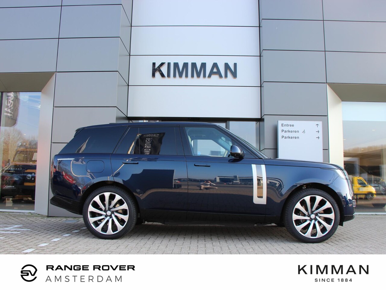 Land Rover Range Rover - P550e SV PHEV Riviera Edition 1-10 One of Ten | SV Bespoke Match-to-Sample Blue (Gloss) - AutoWereld.nl
