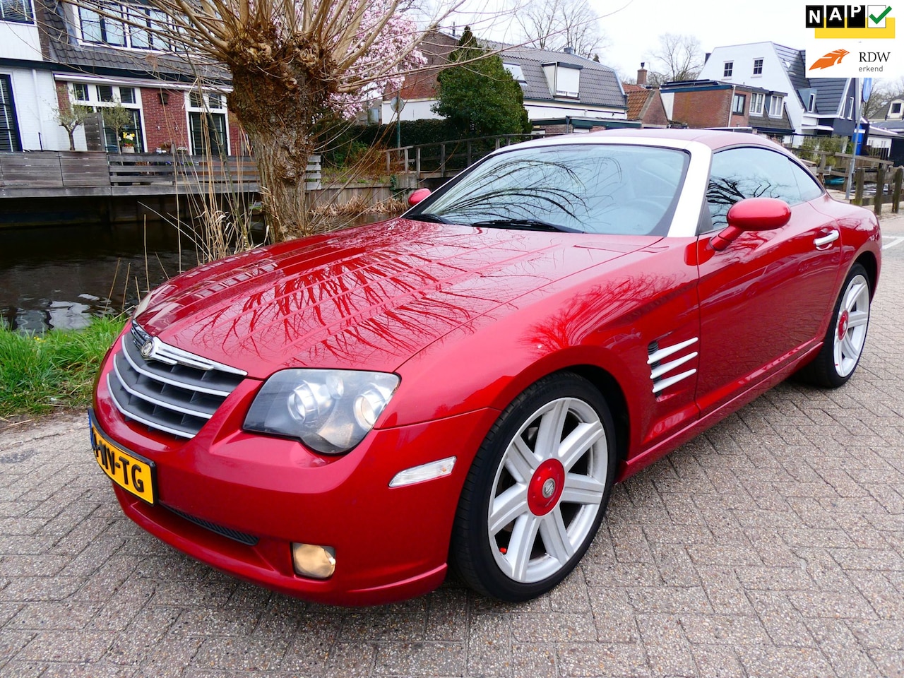 Chrysler Crossfire - 3.2 V6 218pk Automaat Leder Airco Cruise Historie Keurig ! - AutoWereld.nl