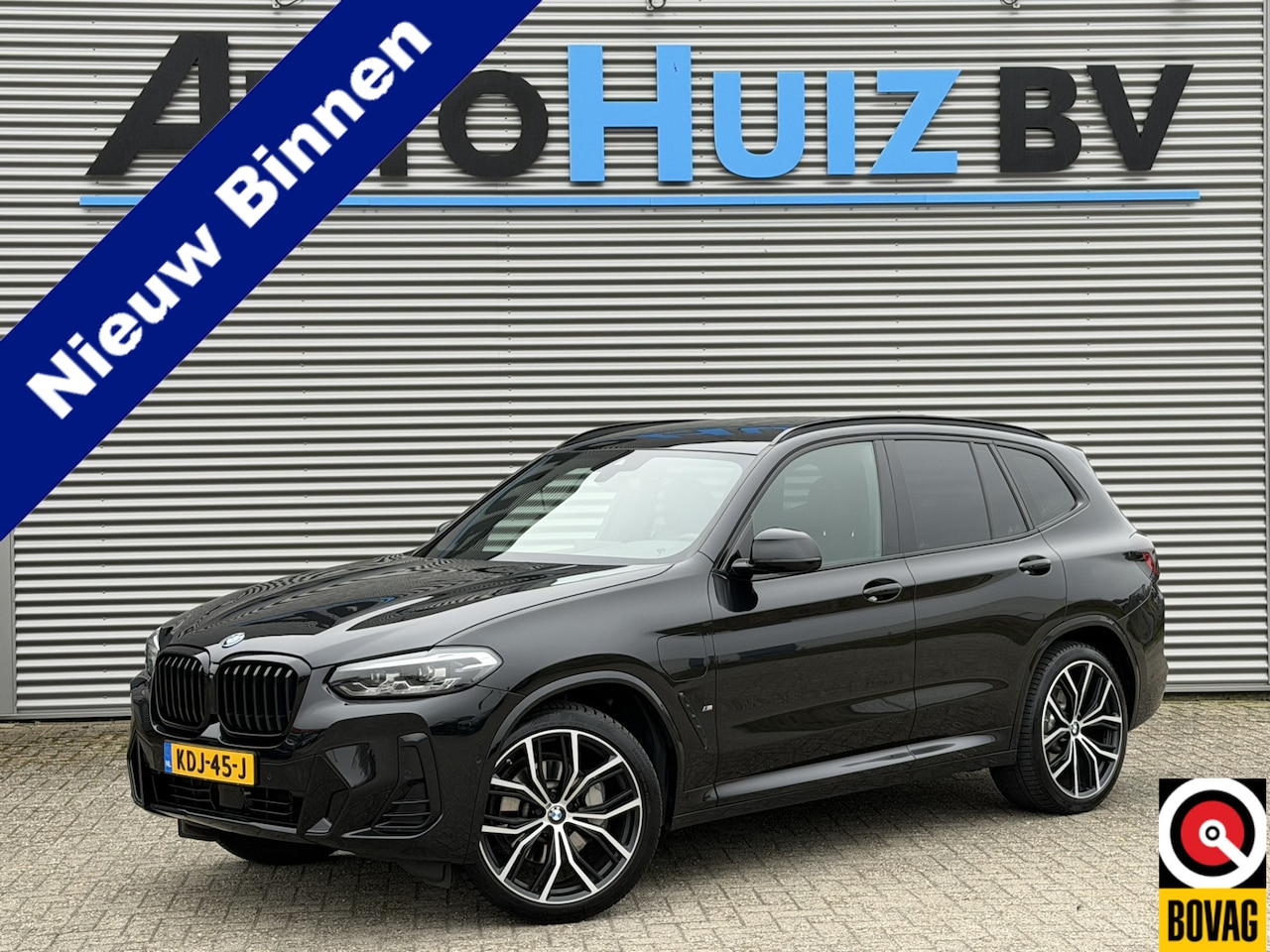 BMW X3 - xDrive30e High Executive M Sport LED Trekhaak 21 Inch Leder Carplay Stuurwielverwarming AC - AutoWereld.nl