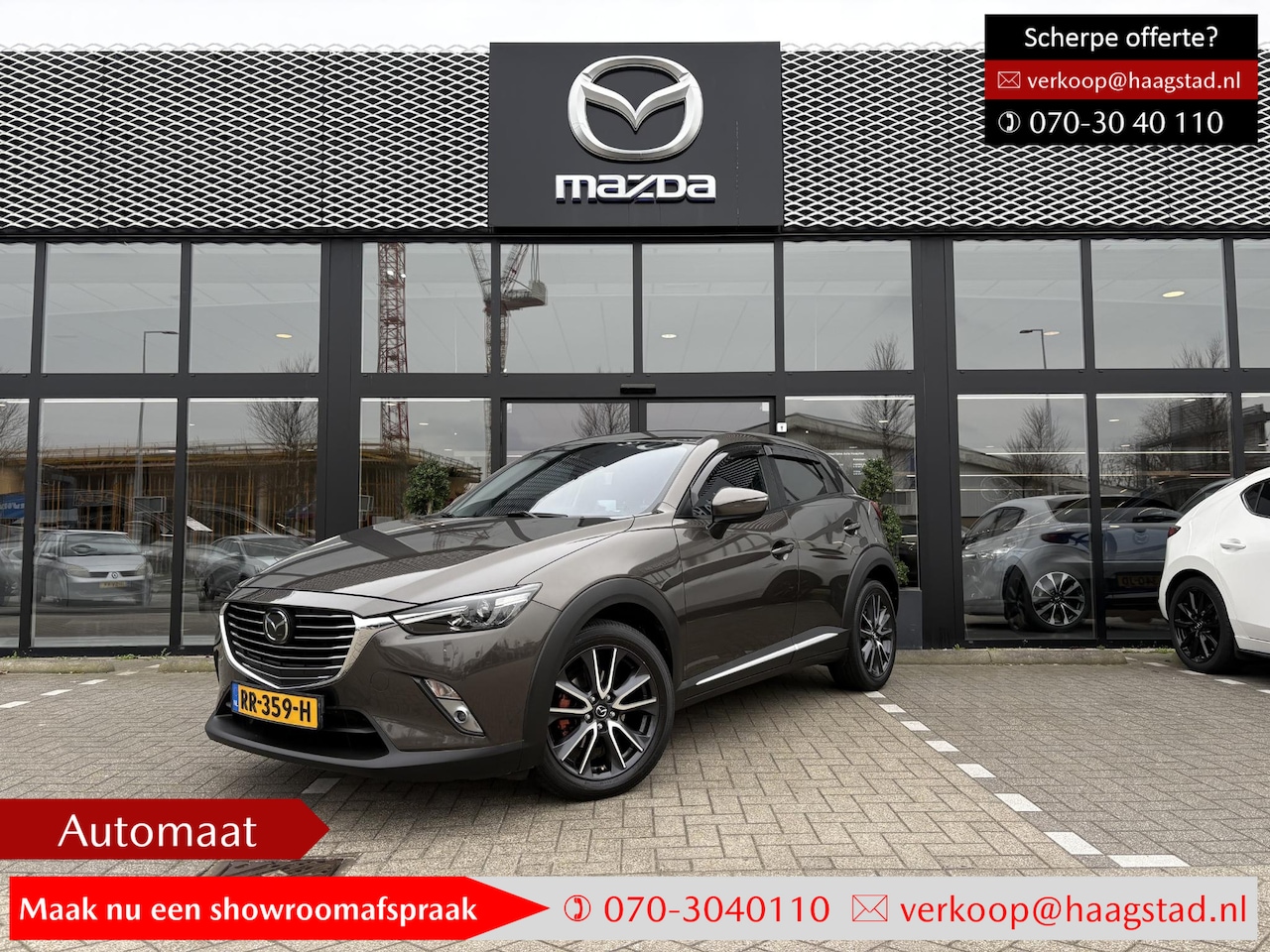 Mazda CX-3 - 2.0 SkyActiv-G 120 GT-M Dealer onderhouden / 1e eigenaar / NL auto - AutoWereld.nl