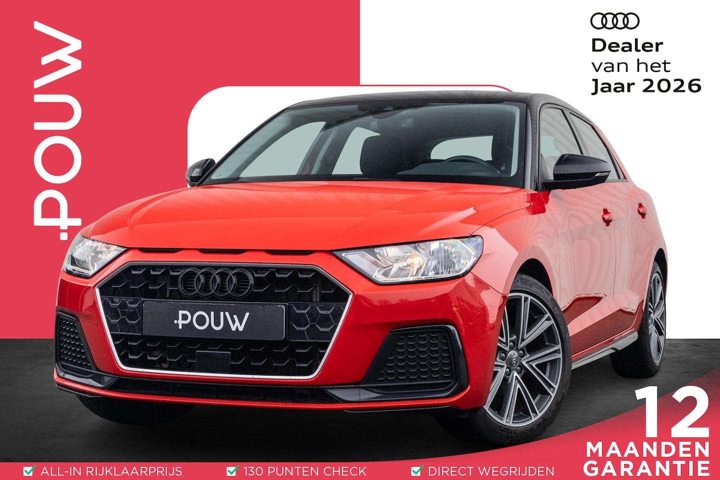 Audi A1 Sportback - 25 TFSI 95pk Epic | Apple Carplay/Android Auto | 17" Velgen | Cruise Control |  Rijstrooks - AutoWereld.nl