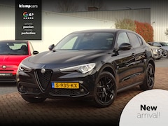Alfa Romeo Stelvio - 2.0 T AWD 280PK | Raggazzon | Zeer Netjes | Leer | All-Black | Ti-Difusser
