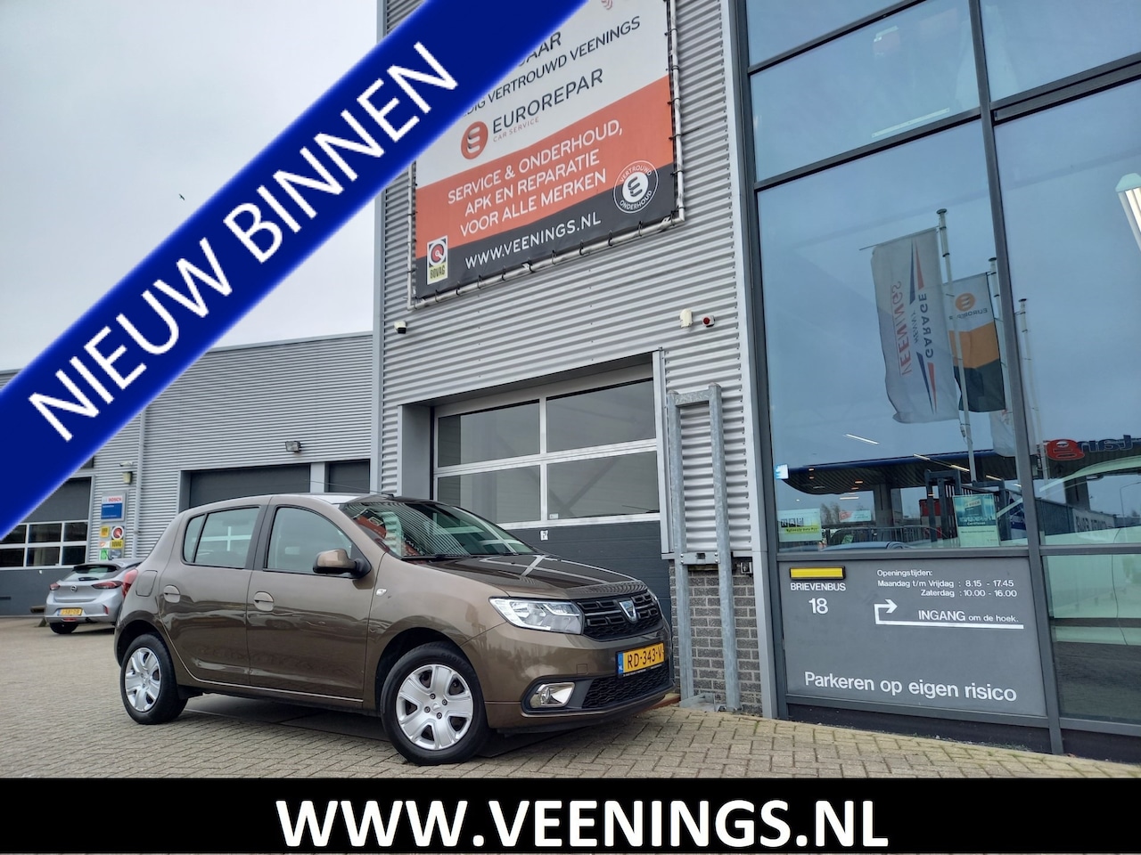 Dacia Sandero - 0.9 TCe AUTOMAAT Laureate - AIRCO - TREKHAAK - CRUISE - BLUETOOTH - AutoWereld.nl