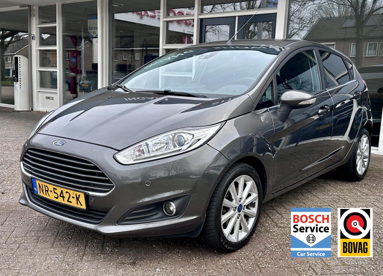 Ford Fiesta - 1.0 EcoBoost Titanium Bluetooth, Navi, Climat, Pdc, LM.. - AutoWereld.nl