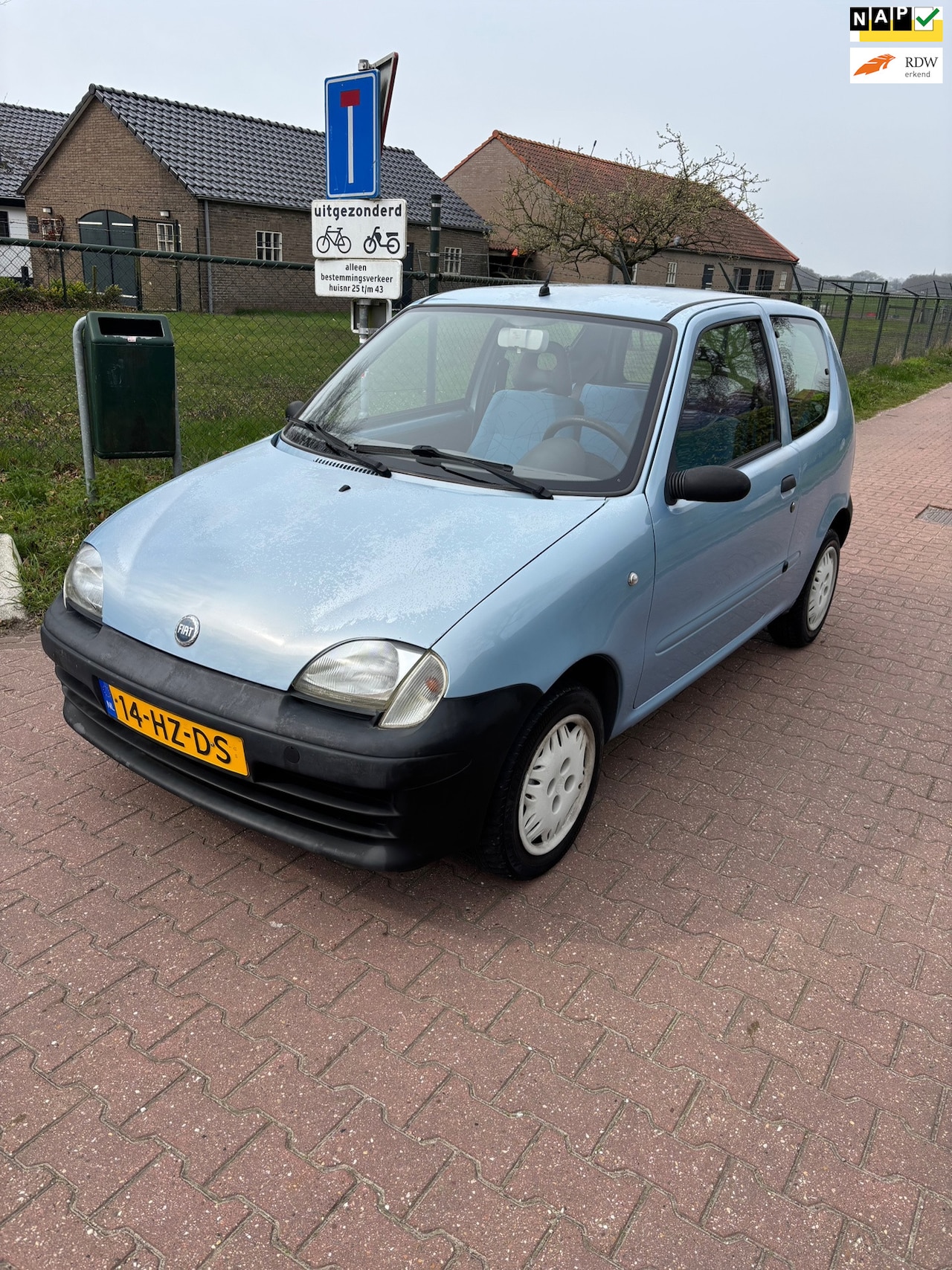 Fiat Seicento - 1.1 S NAP NWE APK! - AutoWereld.nl