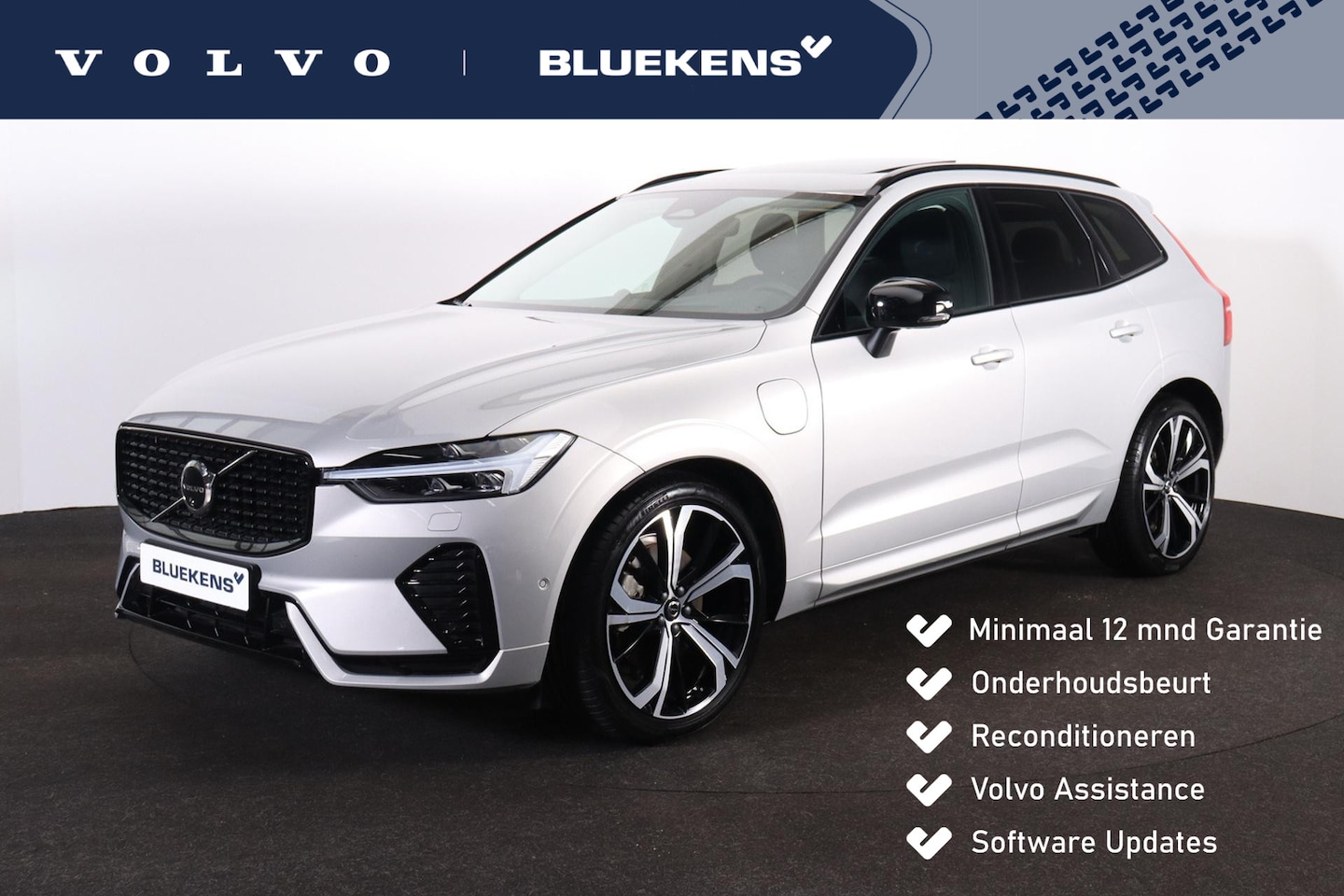 Volvo XC60 - T8 Recharge AWD Ultimate Dark - Luchtvering - Panorama/schuifdak - IntelliSafe Assist & Su - AutoWereld.nl
