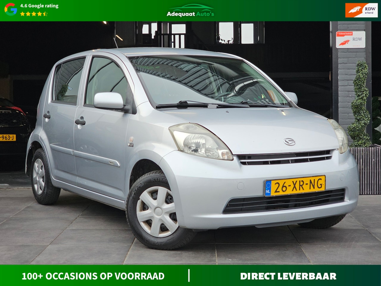 Daihatsu Sirion 2 - 1.0-12V Premium|Airco|El.Ramen|NAP|APK - AutoWereld.nl