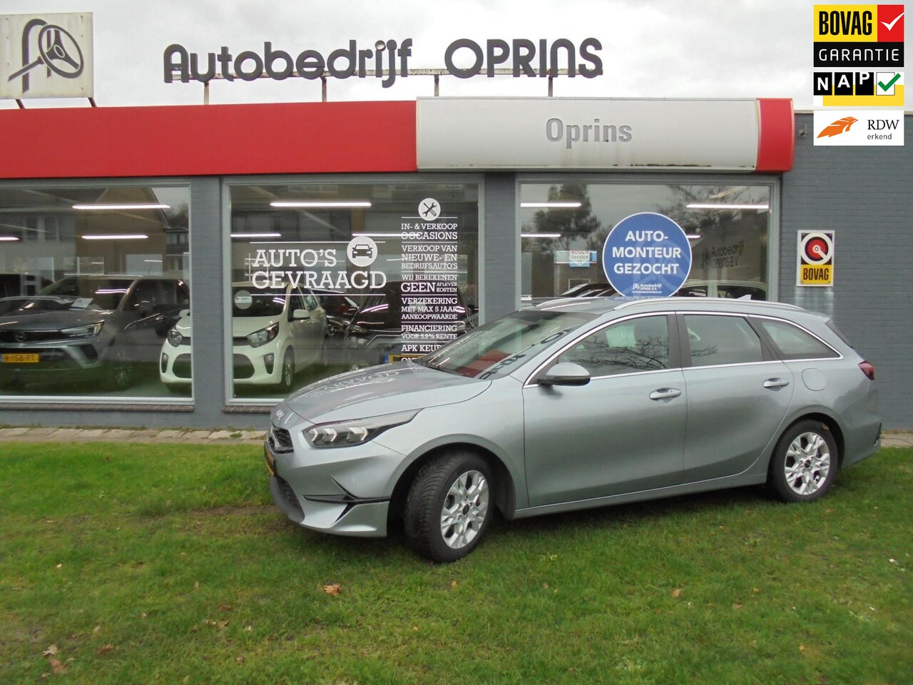 Kia Cee'd Sportswagon - Ceed 1.5 T-GDi DynamicLine incl. Bovag Garantie, 5drs NL-Auto, Navigatie. - AutoWereld.nl